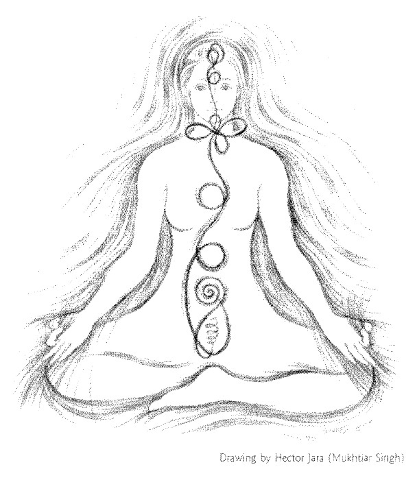 chakras with awakened kundalini